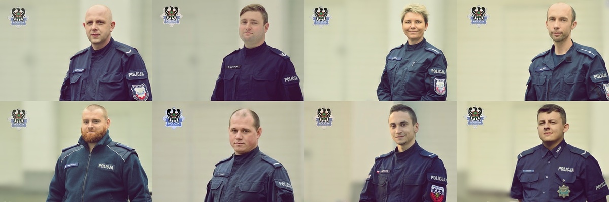 Dzielnicowi Komisariatu Policji w Boguszowie-Gorcach